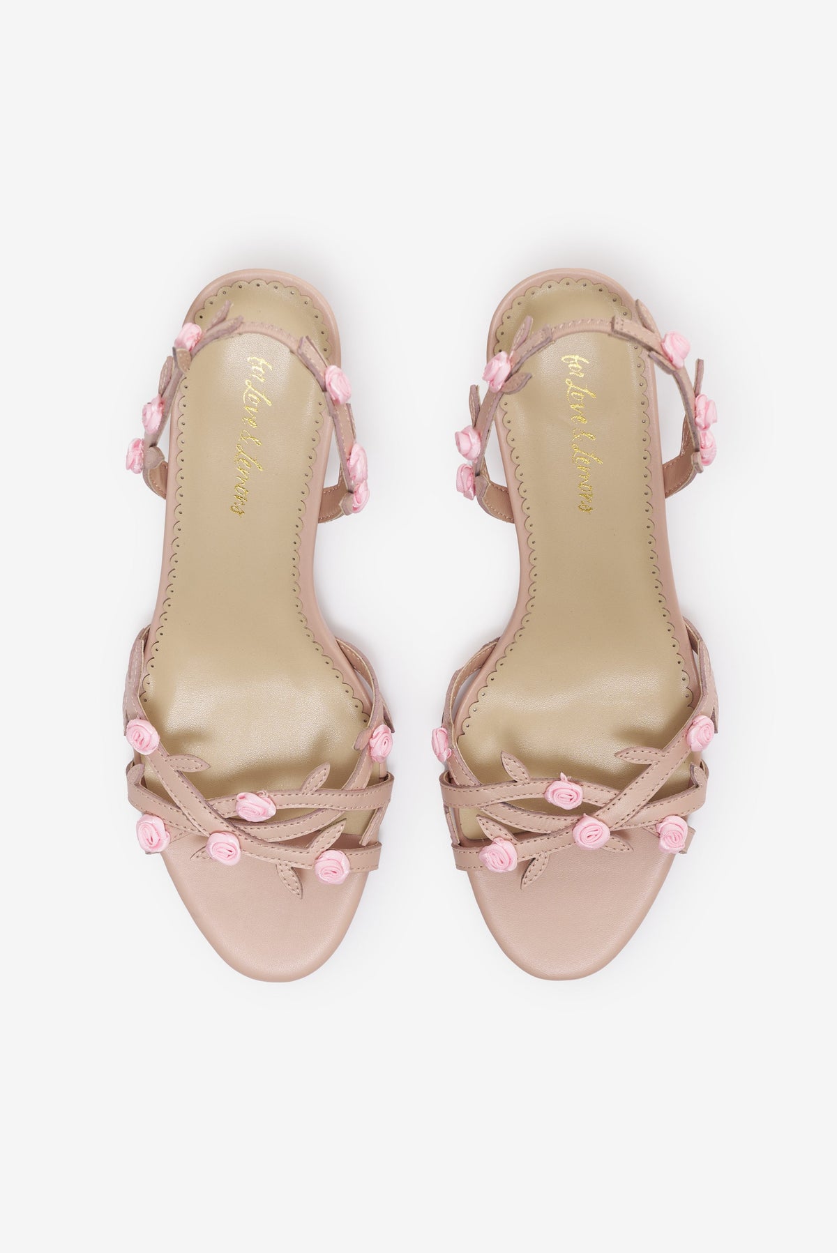 For Love & Lemons Rosalie Vine Slingback Heel