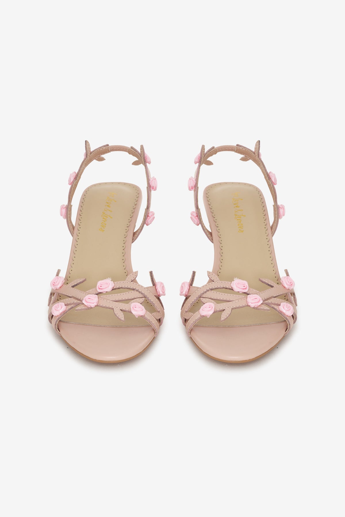 For Love & Lemons Rosalie Vine Slingback Heel