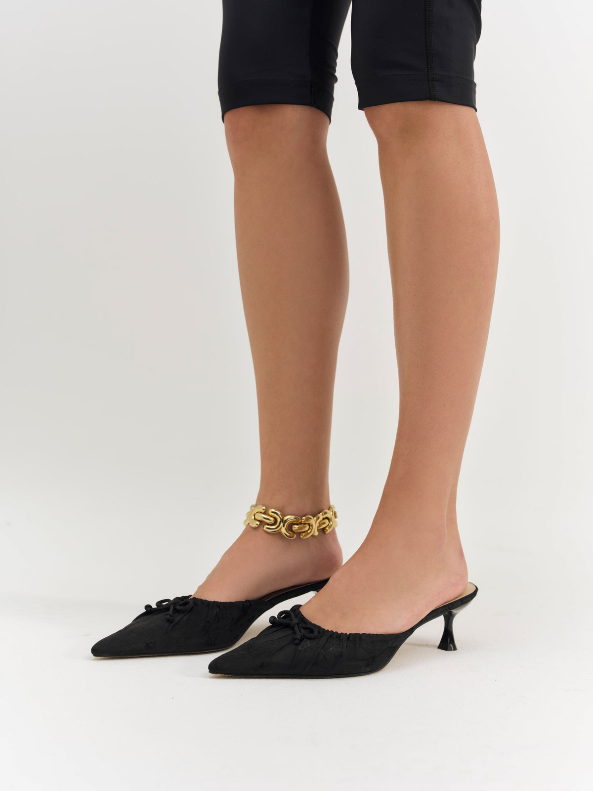For Love & Lemons Colette Mule Heel