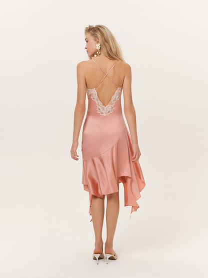 For Love & Lemons Lani Midi Dress