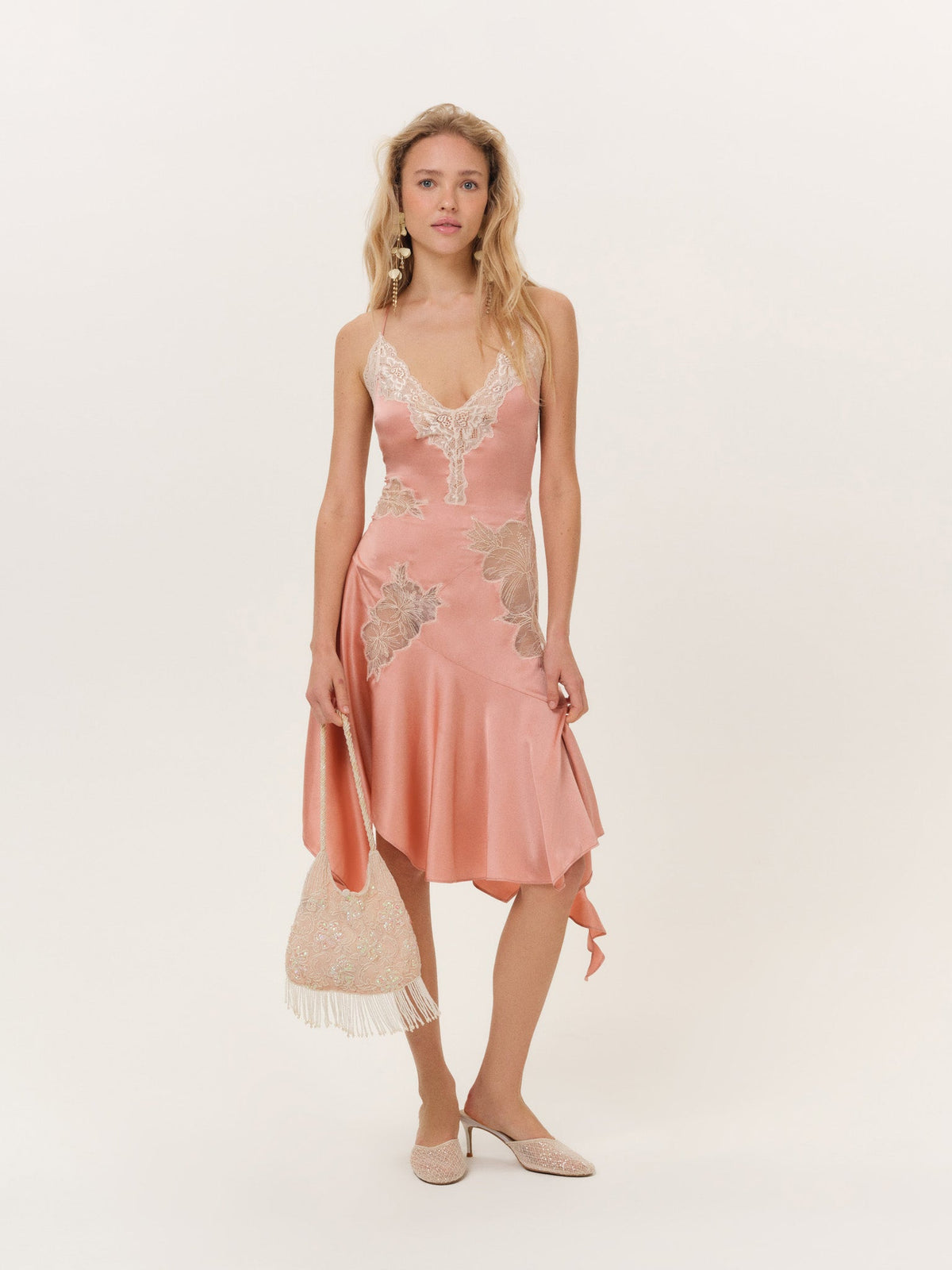 For Love & Lemons Lani Midi Dress