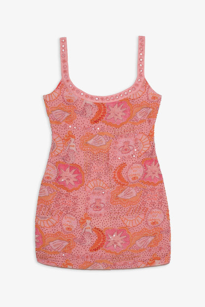 For Love & Lemons Tide Pool Mini Dress