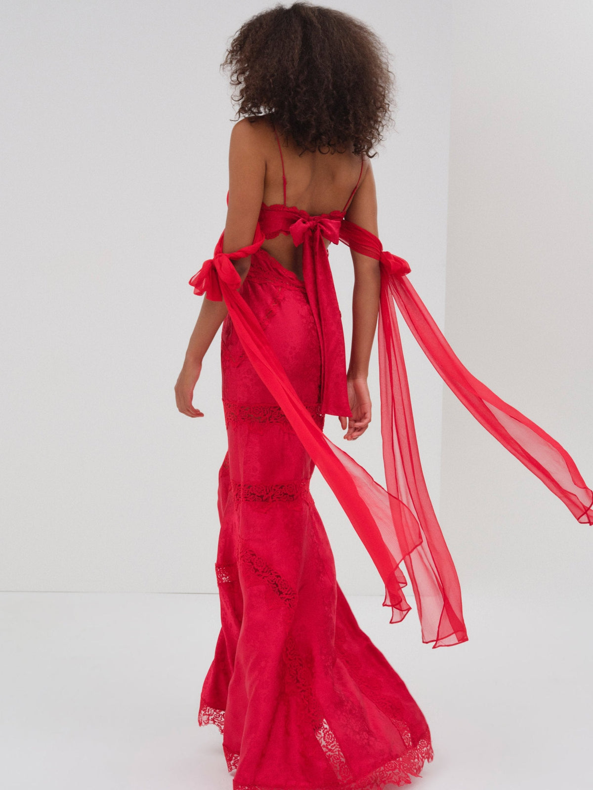 For Love & Lemons Rita Lace Gown