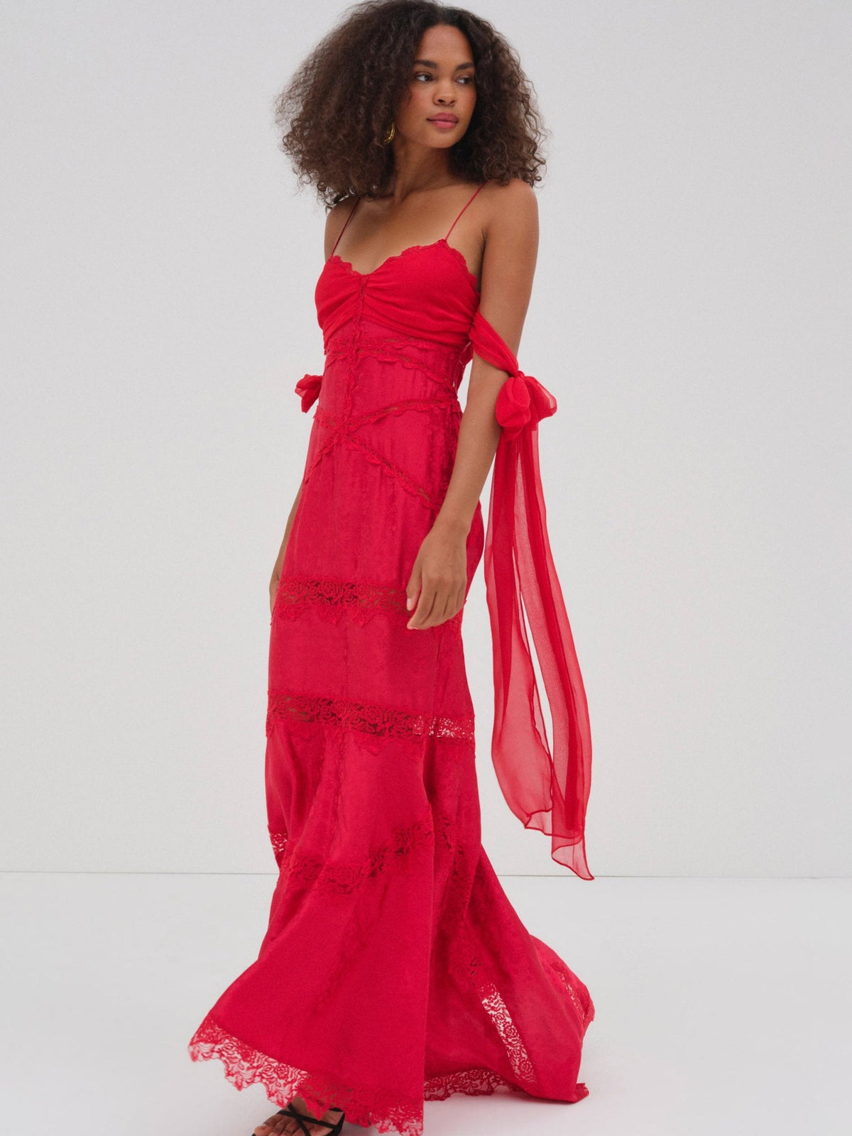 For Love & Lemons Rita Lace Gown