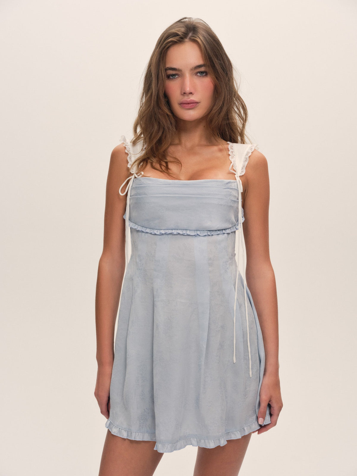 For Love & Lemons Holland Mini Dress
