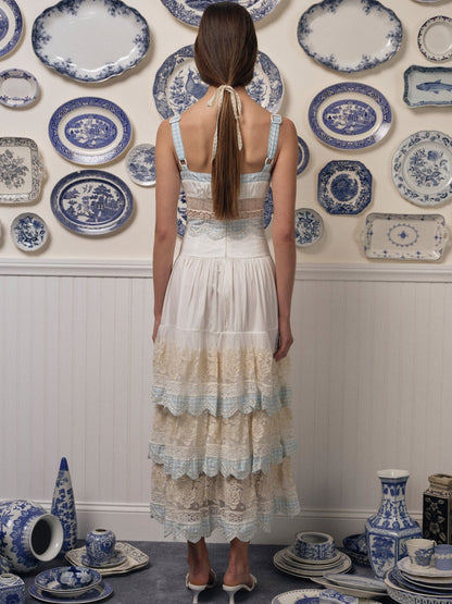 For Love & Lemons Tessa Midi Dress