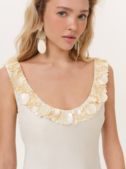 For Love & Lemons Sami Seashell Mini Dress