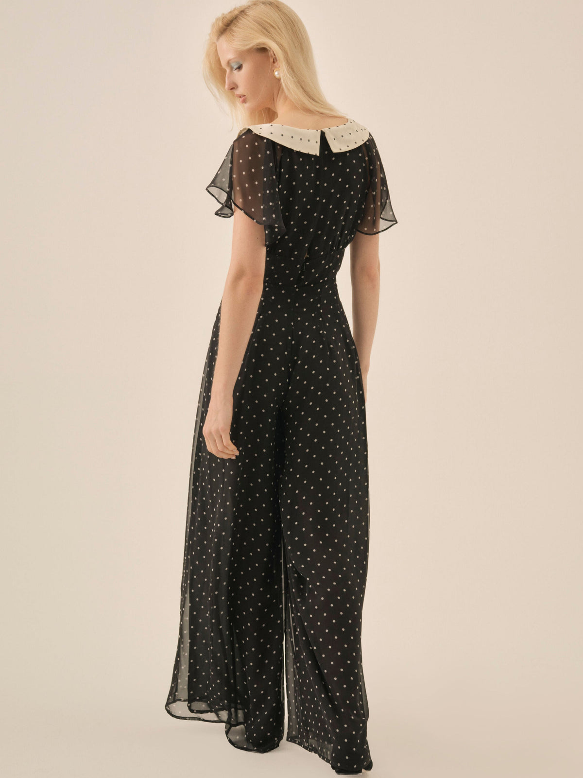 For Love & Lemons Dottie Dot Pantsuit
