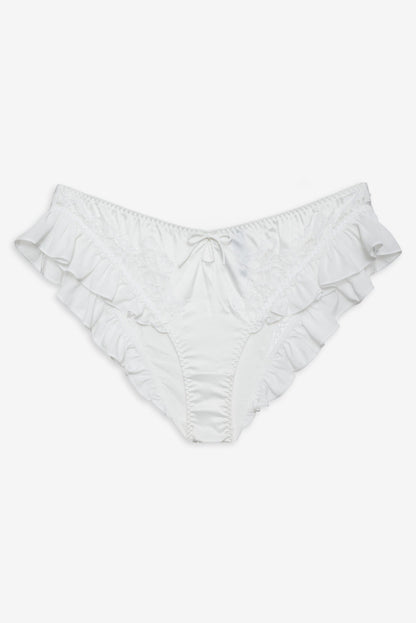For Love & Lemons Butterfly Lace Ruffle Cheeky Panty