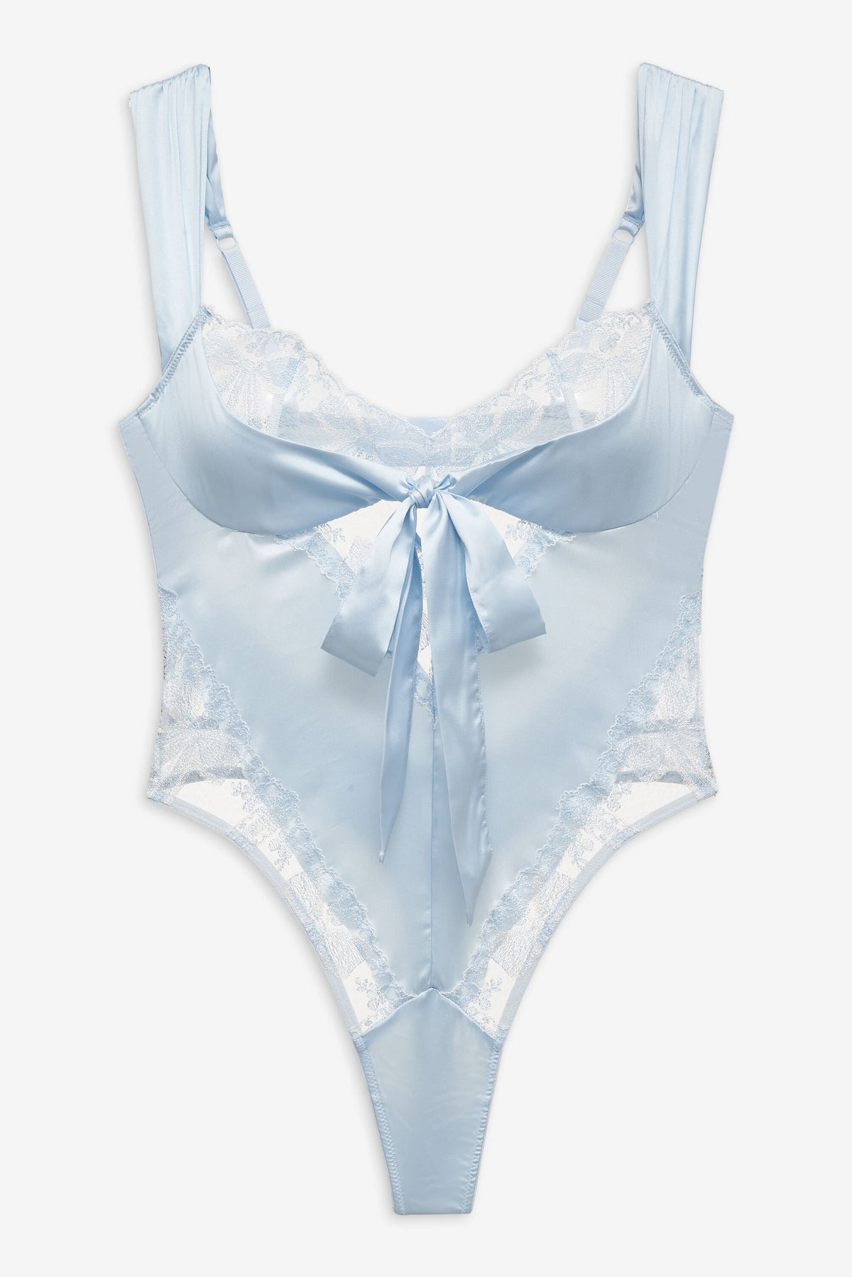 For Love & Lemons Blair Bow Bodysuit