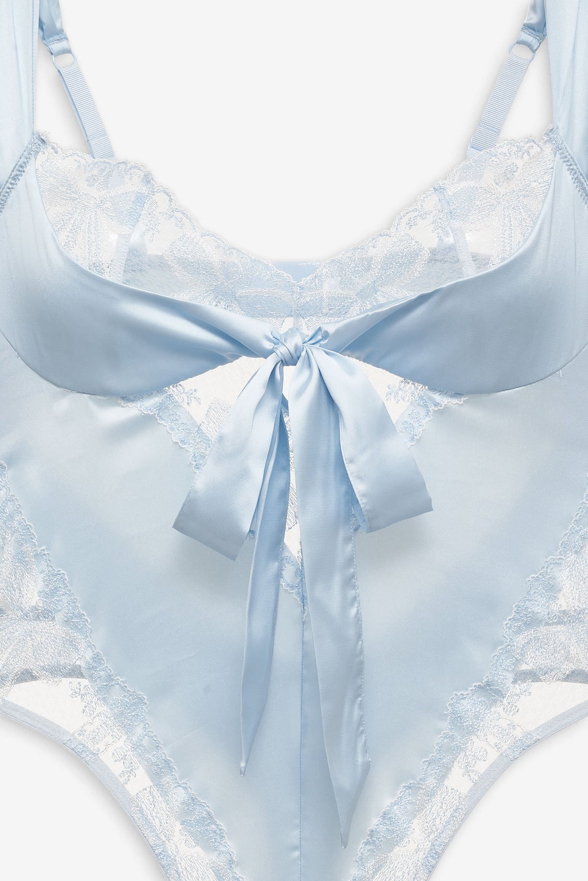 For Love & Lemons Blair Bow Bodysuit