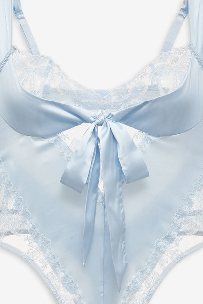 For Love & Lemons Blair Bow Bodysuit