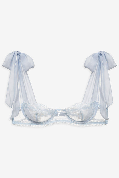 For Love & Lemons Blair Bow Underwire Bra