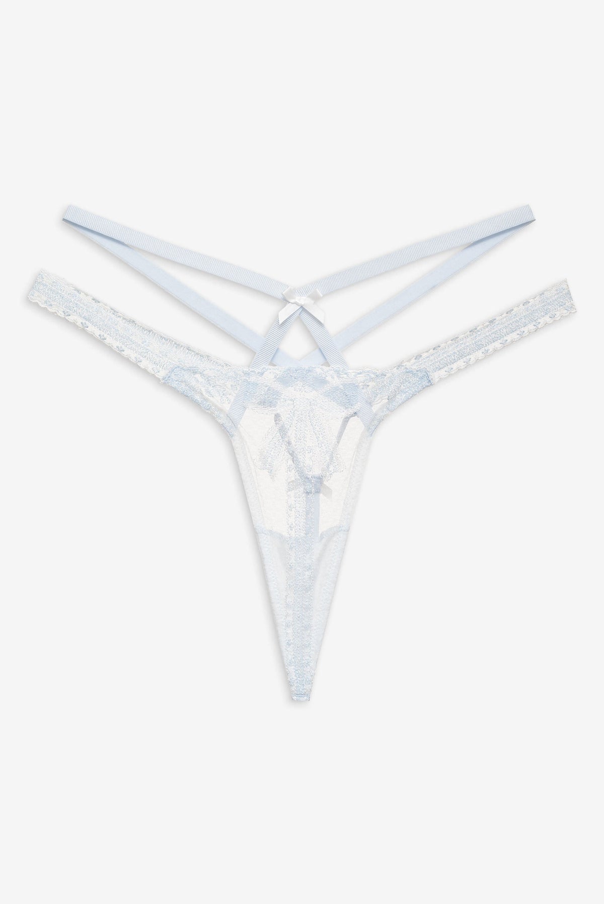 For Love & Lemons Blair Bow Thong Panty