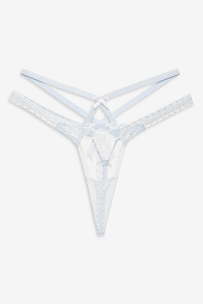 For Love & Lemons Blair Bow Thong Panty