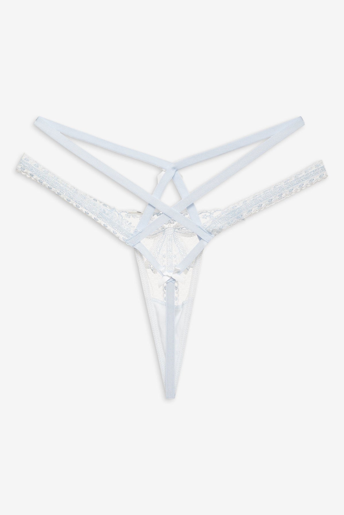 For Love & Lemons Blair Bow Thong Panty