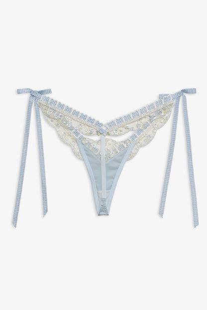 For Love & Lemons Pinkaboo Thong Panty