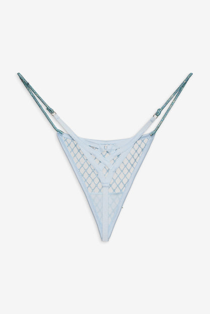 For Love & Lemons Glitter Thong Panty
