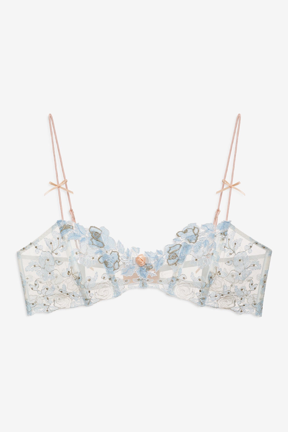 For Love & Lemons Winter Roses Bra