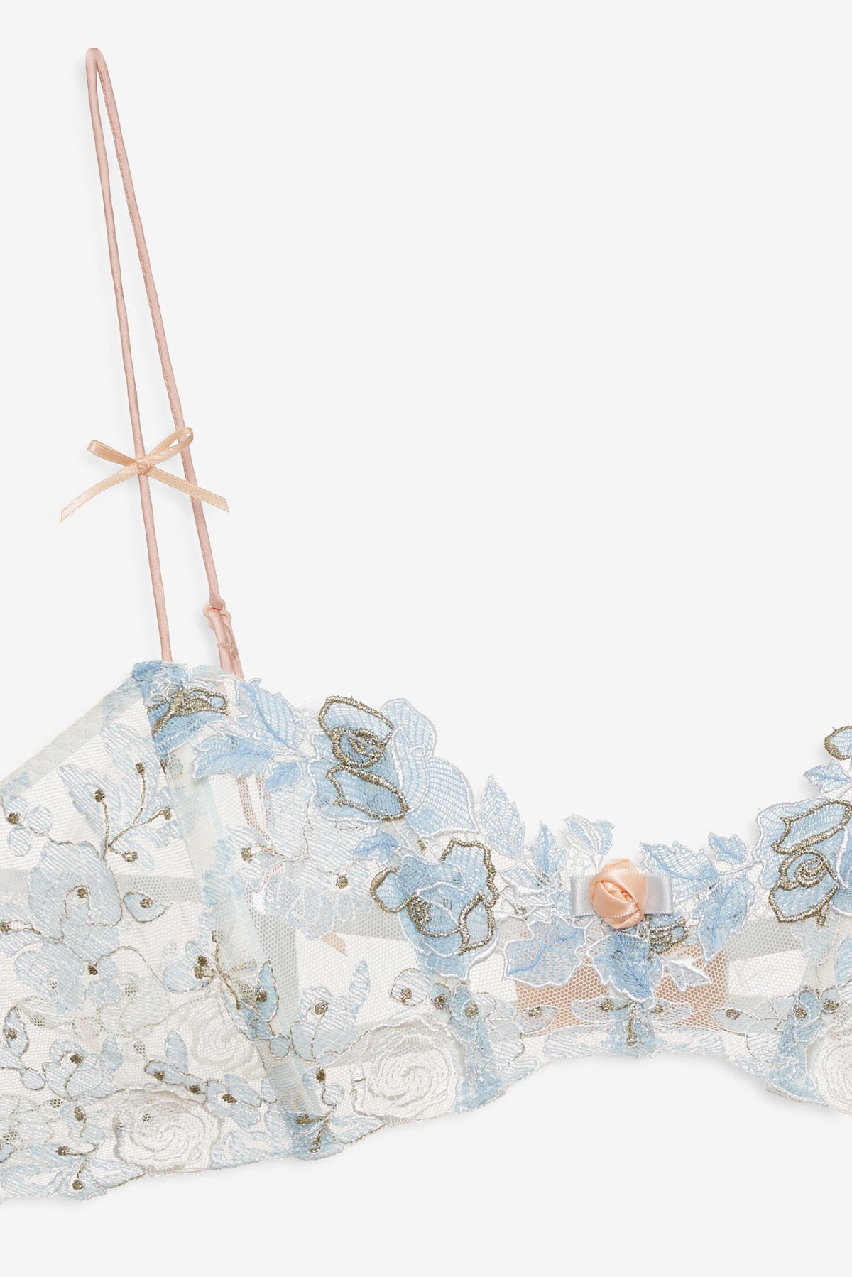 For Love & Lemons Winter Roses Bra