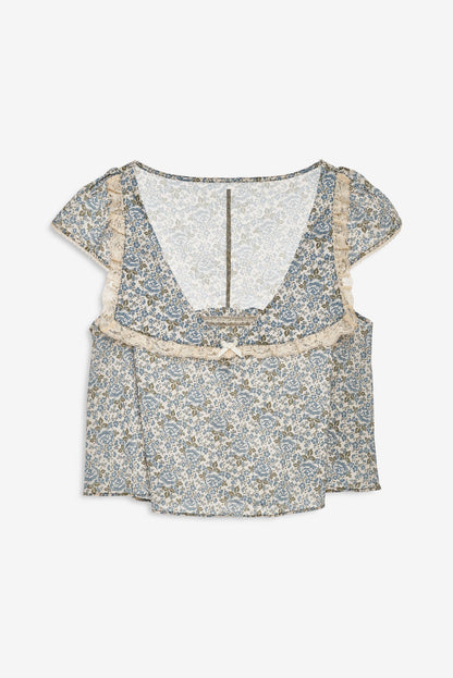 For Love & Lemons Primrose Posey Sleep Top