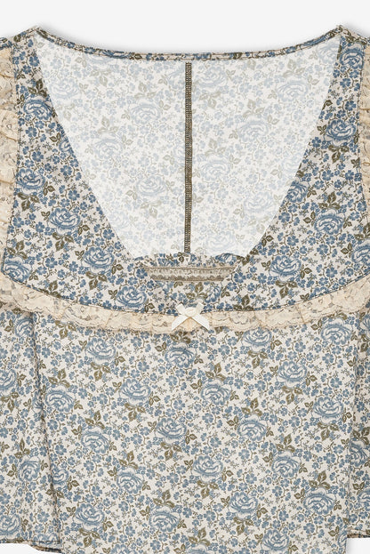 For Love & Lemons Primrose Posey Sleep Top