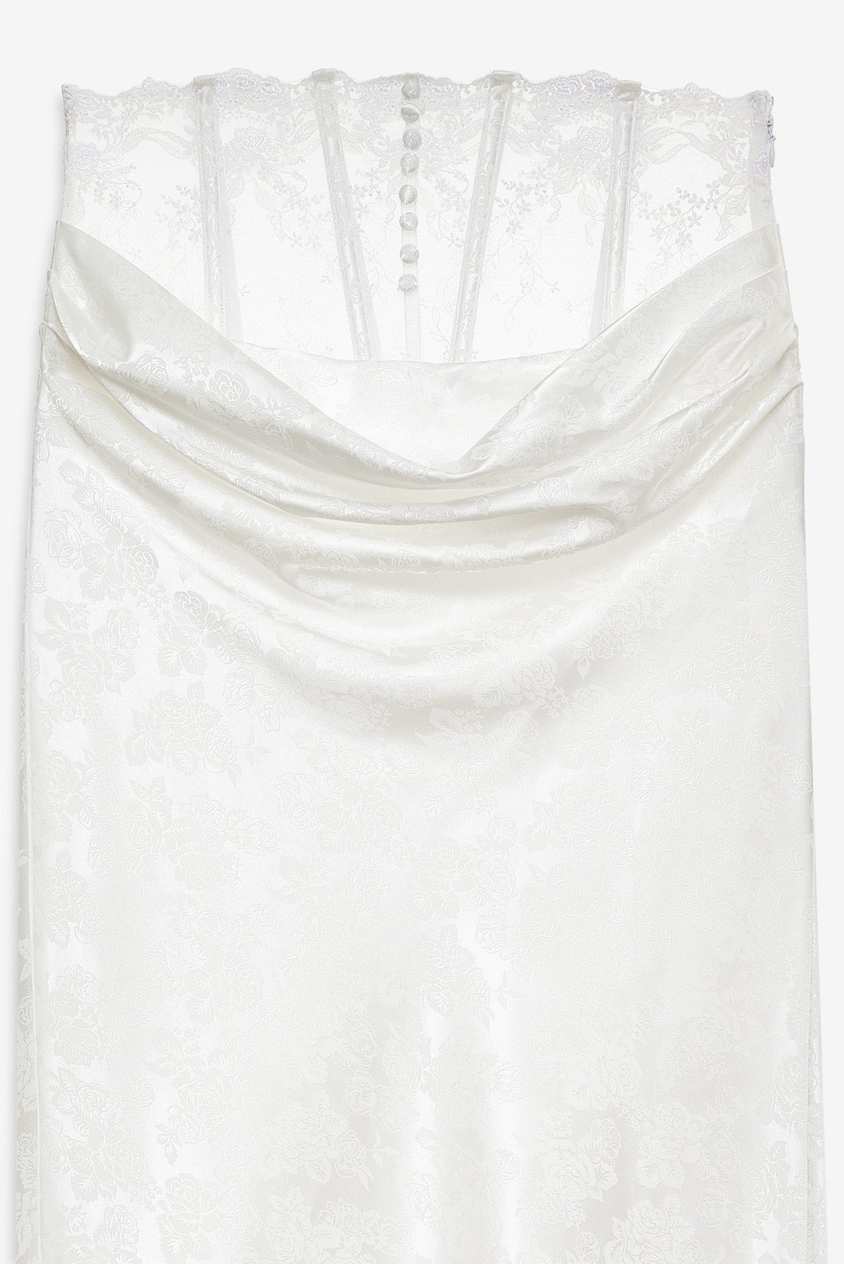 For Love & Lemons Rita Rose Maxi Skirt