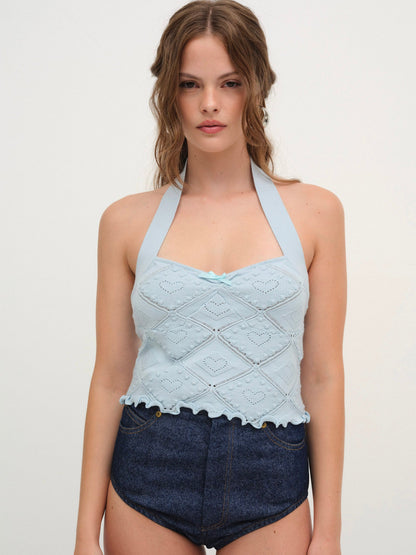 For Love & Lemons Coco Knit Tank