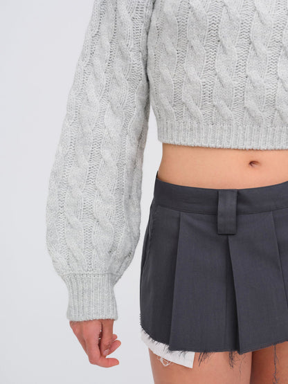 For Love & Lemons Lise Chunky Sweater