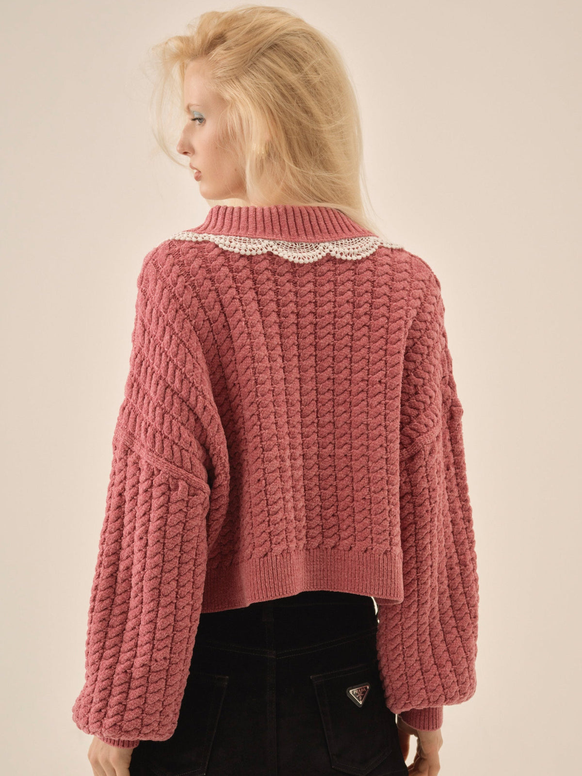 For Love & Lemons Tierra Knit Jacket