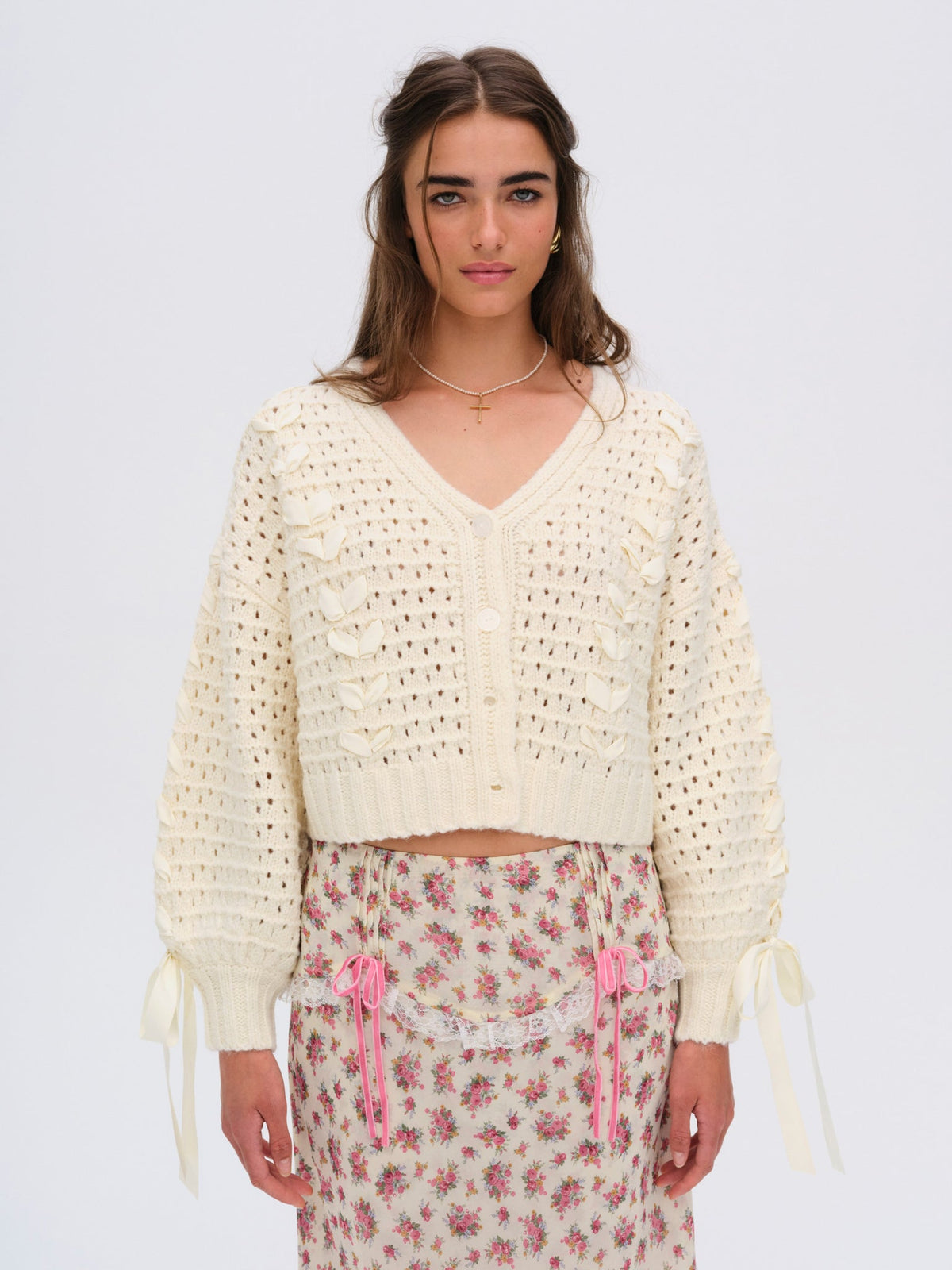 For Love & Lemons Laurel Oversized Cardigan