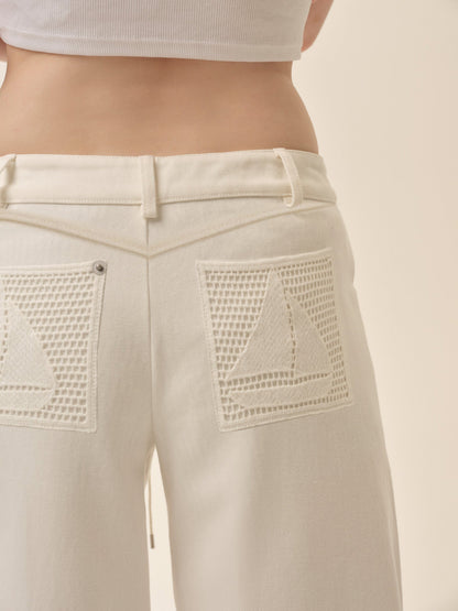 For Love & Lemons Agnes Denim Pants