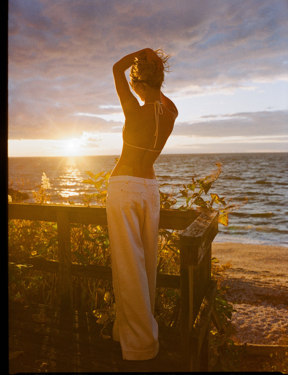 For Love & Lemons Agnes Denim Pants