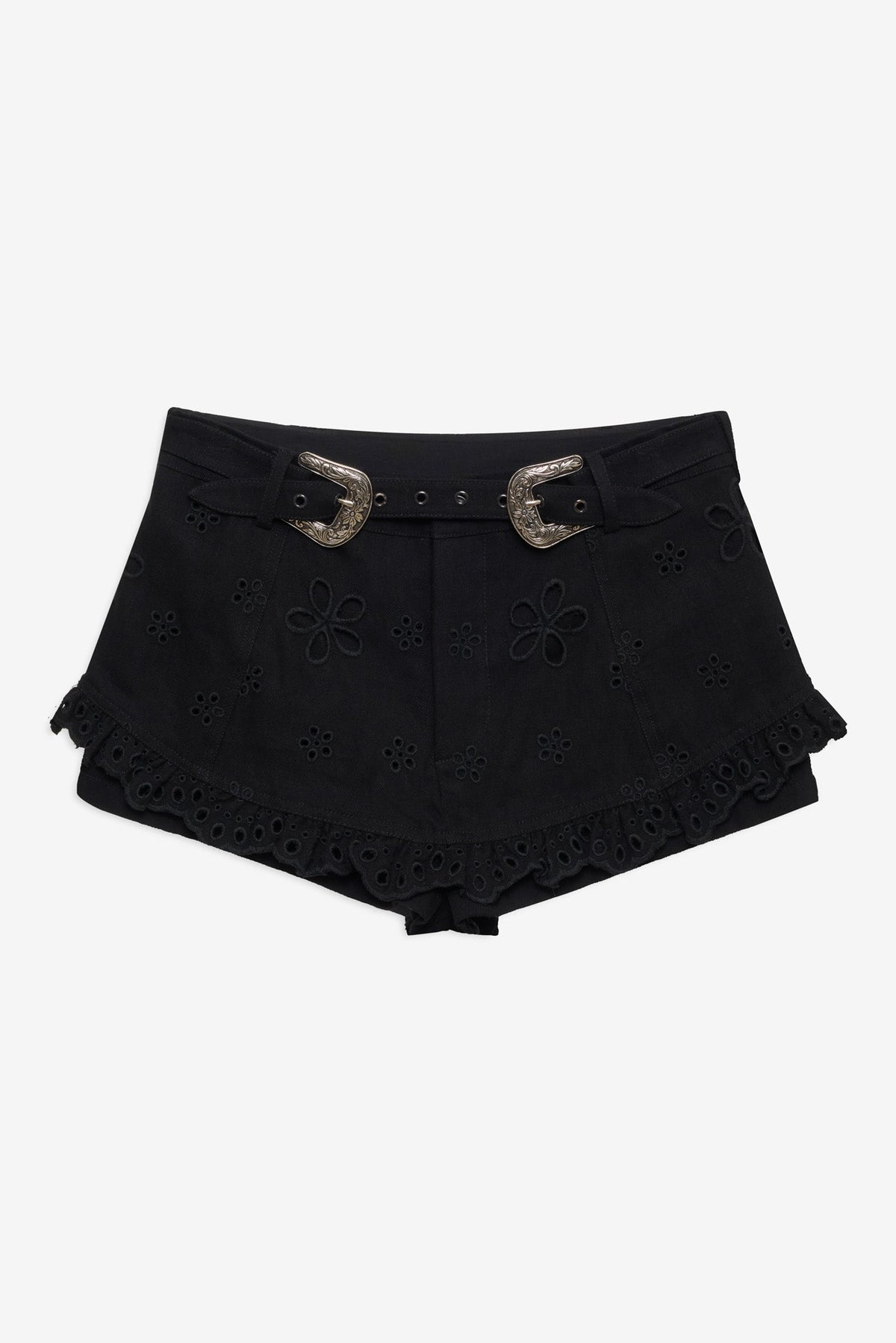 For Love & Lemons Yasmin Denim Skort