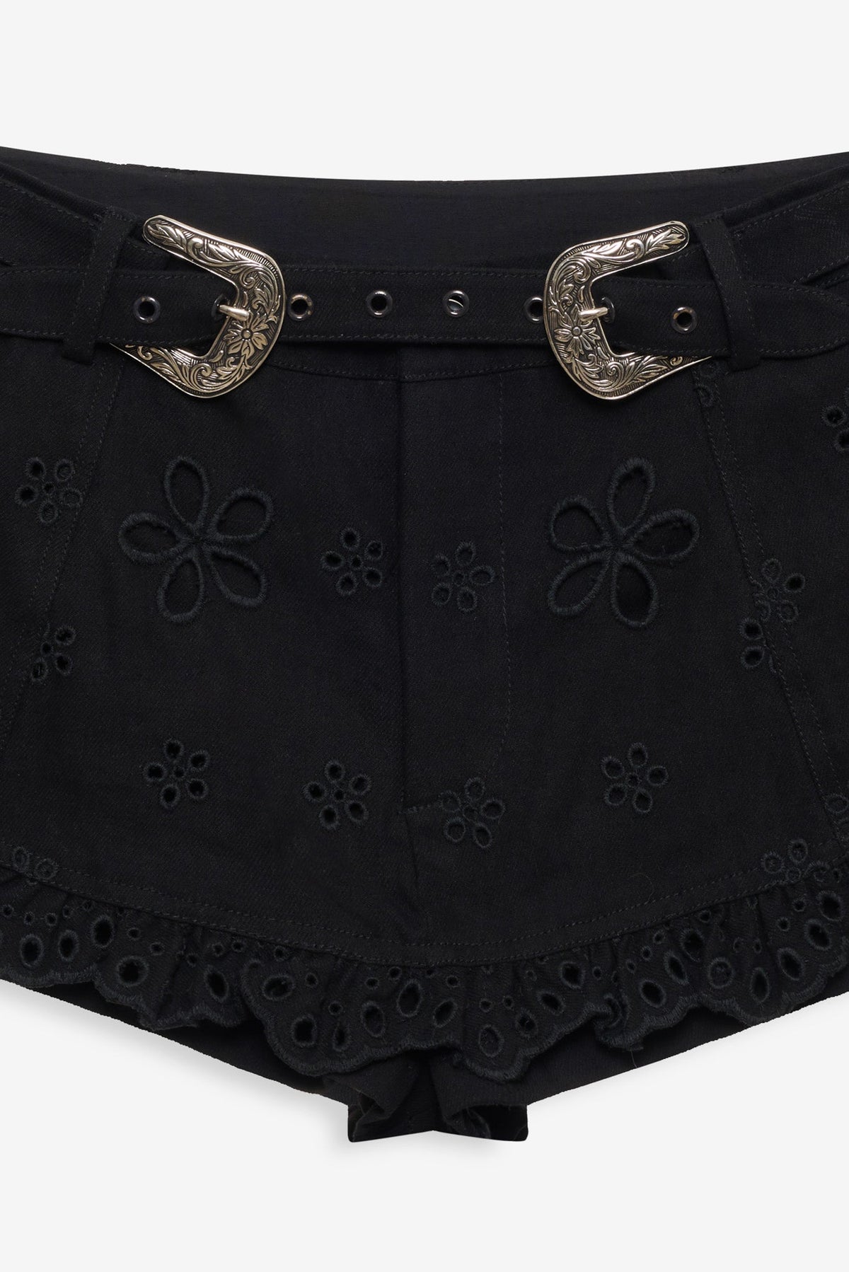 For Love & Lemons Yasmin Denim Skort