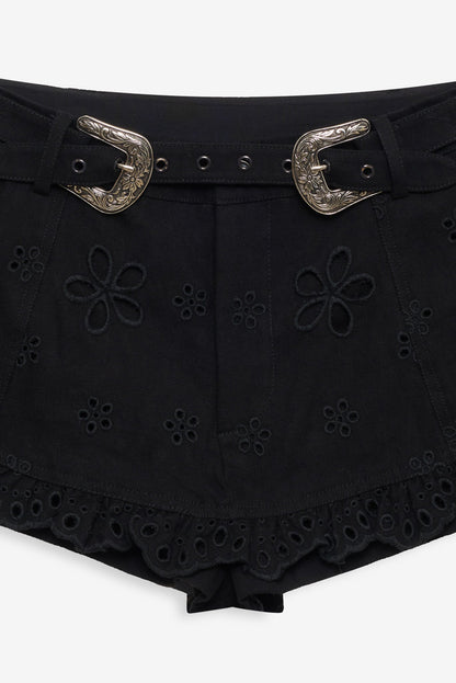 For Love & Lemons Yasmin Denim Skort