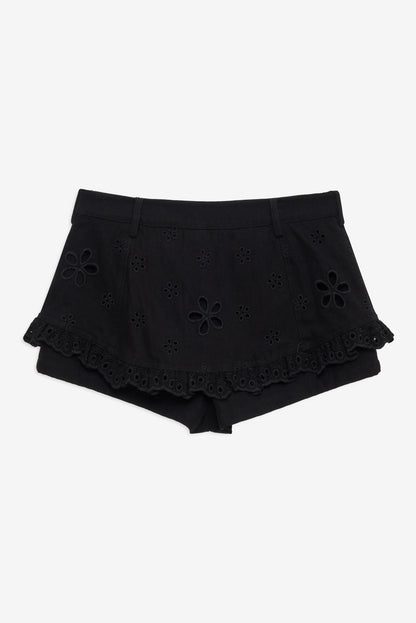 For Love & Lemons Yasmin Denim Skort