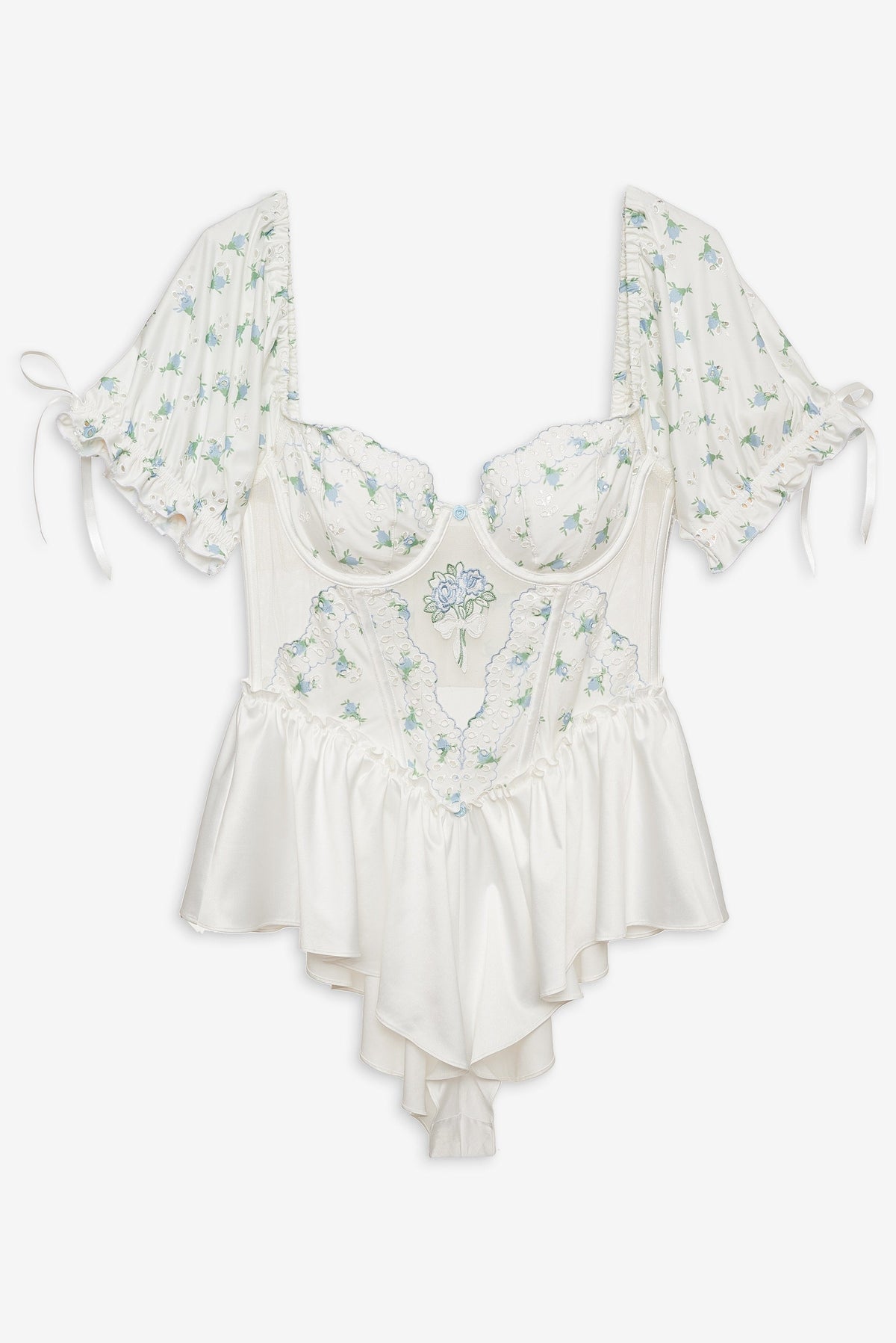 For Love & Lemons Budding Blossom Sleep Romper