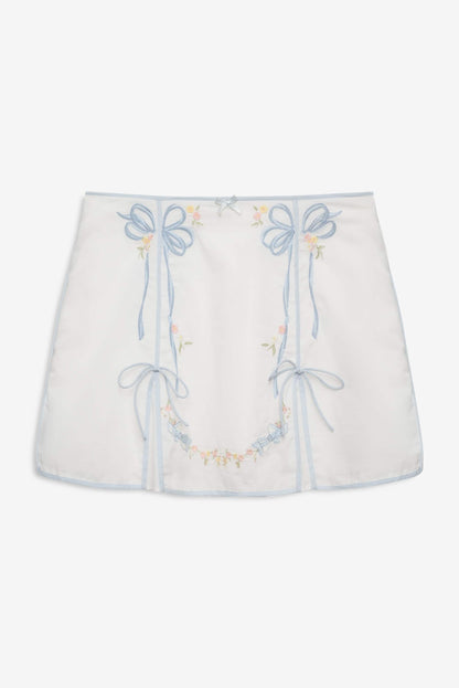For Love & Lemons Baby Bows Skirt