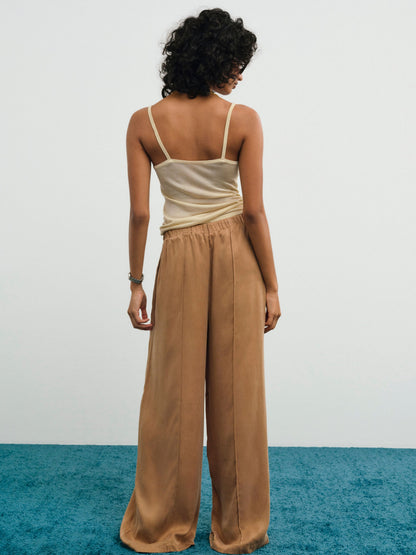 For Love & Lemons Clarabell Wide-Leg Pant