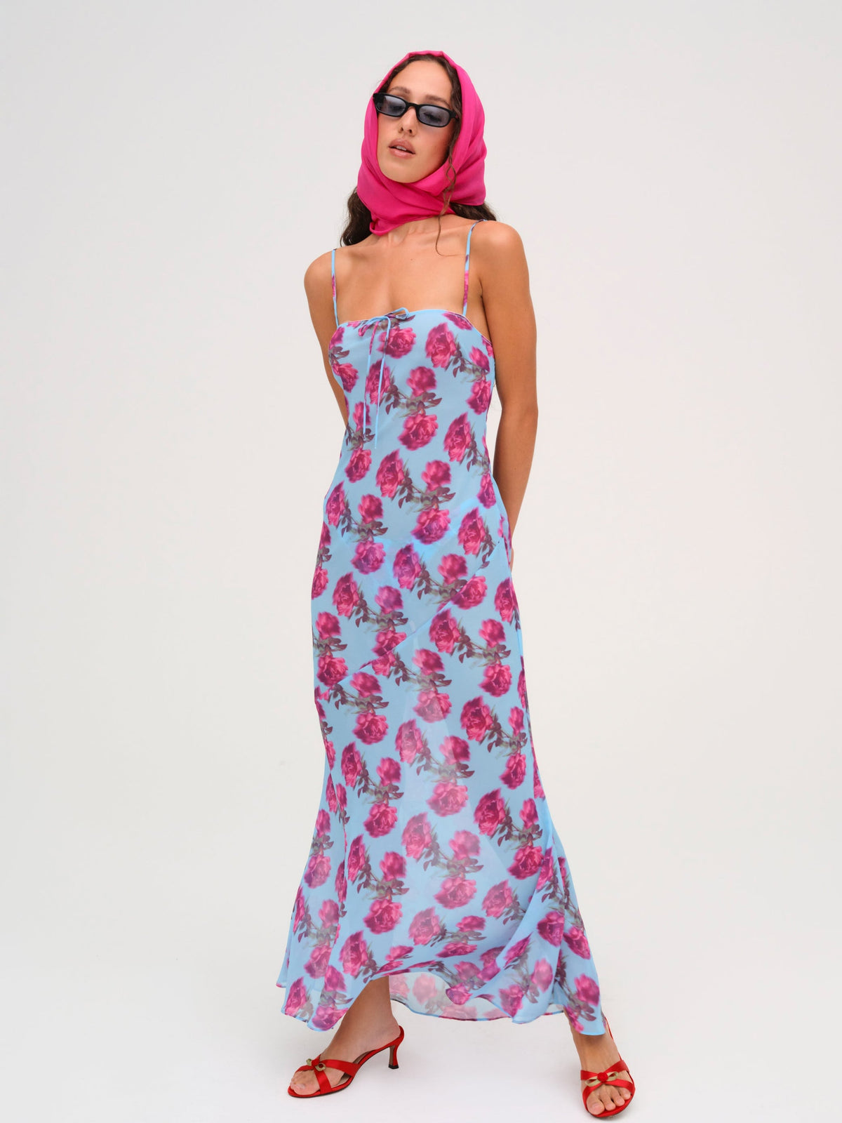 For Love & Lemons Marina Maxi Dress
