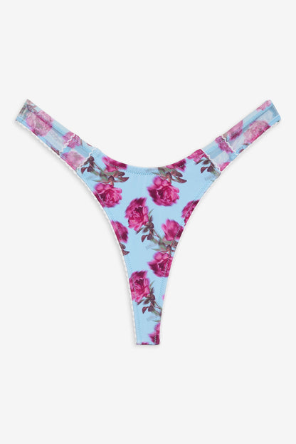 For Love & Lemons Floral Stems Bikini Bottom