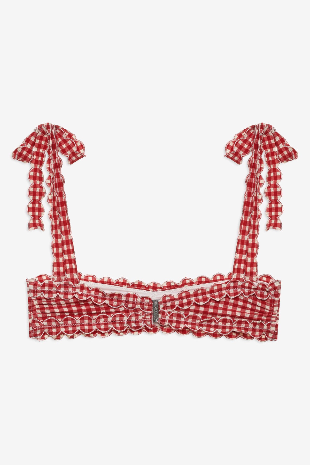 For Love & Lemons Alison Bandeau Bikini Top