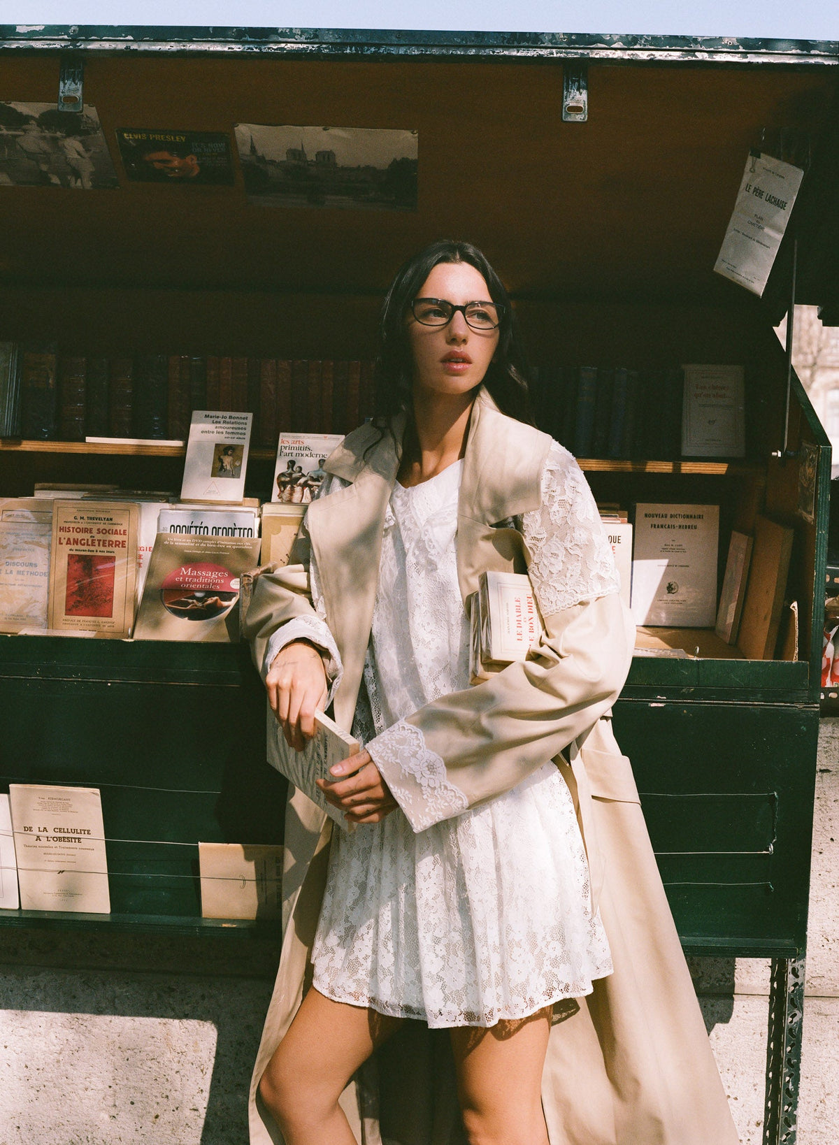 For Love & Lemons Maru Oversized Trench Coat