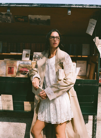 For Love & Lemons Maru Oversized Trench Coat