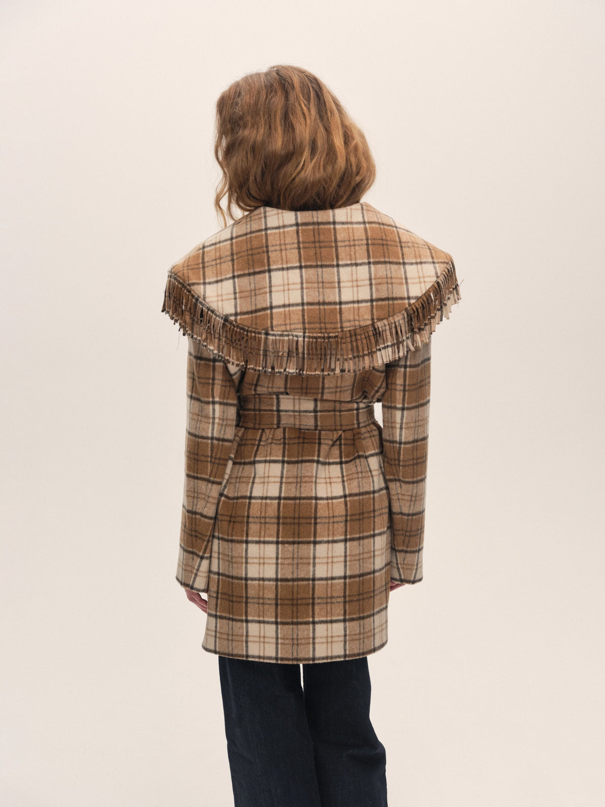 For Love & Lemons Coco Plaid Coat