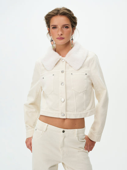For Love & Lemons Michelle Denim Jacket