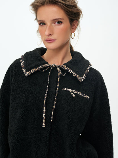 For Love & Lemons Natasha Sherpa Jacket