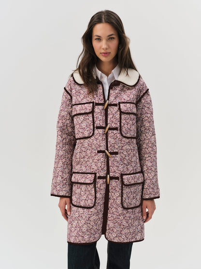 For Love & Lemons Marlene Floral Chore Coat
