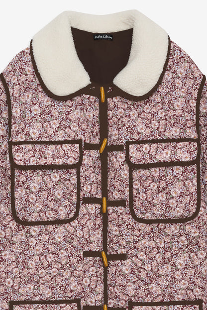 For Love & Lemons Marlene Floral Chore Coat